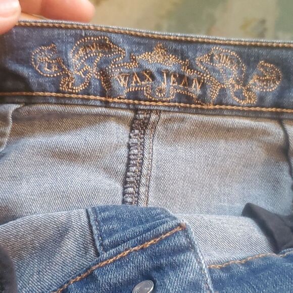 Wax Jean s Button Down Mini Skirt - Picture 3 of 8